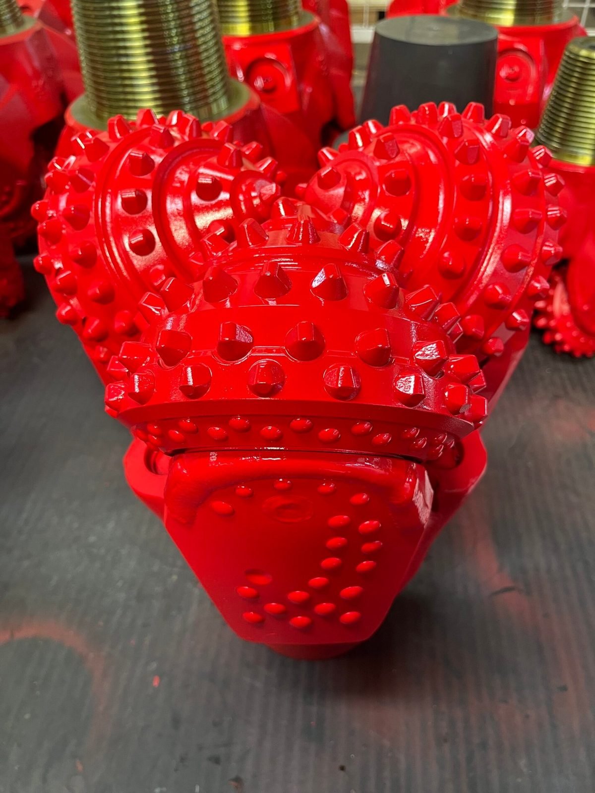 Conical insert TCI tricone bit for hard abrasive formations
